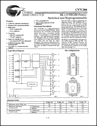 Click here to download CY7C266-25DMB Datasheet