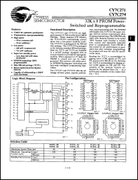 Click here to download CY7C271-55KMB Datasheet