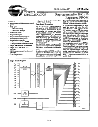 Click here to download CY7C272-30QMB Datasheet