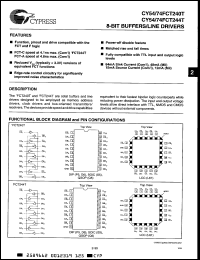 Click here to download CY54FCT240TDM Datasheet