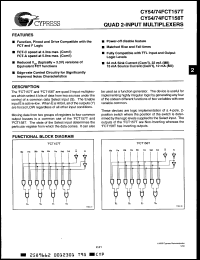 Click here to download CY54FCT158ATDM Datasheet