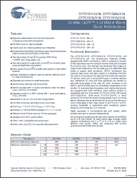 Click here to download CY7C1526JV18-300BZXI Datasheet