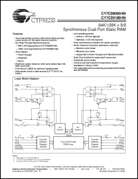 Click here to download CY7C09099-12AC Datasheet