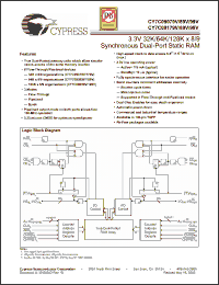 Click here to download CY7C09099V-7AC Datasheet