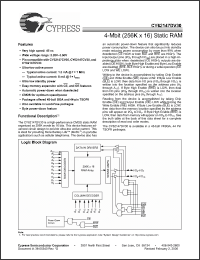 Click here to download CY62147DV30LL-70BVXI Datasheet