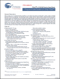 Click here to download CY8C3865LTI-014 Datasheet