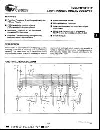 Click here to download CY54FCT191ATLM Datasheet