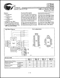 Click here to download CY7B161A15LC Datasheet