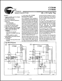Click here to download CY7B180-12JC Datasheet