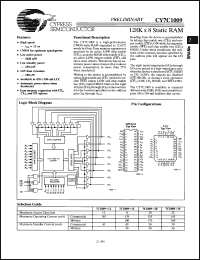 Click here to download CY7C1009-15PC Datasheet