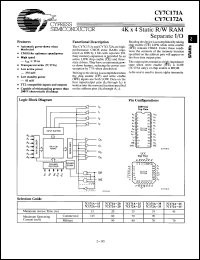 Click here to download CY7C172A45LMB Datasheet