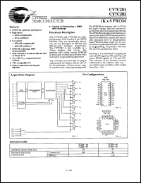 Click here to download CY7C282A45PC Datasheet