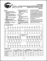 Click here to download CY7C332-20PC Datasheet