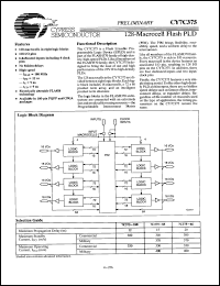 Click here to download CY7C375-100NC Datasheet