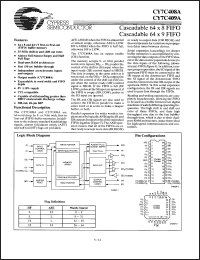 Click here to download CY7C409A15KMB Datasheet