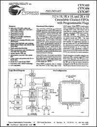 Click here to download CY7C456-30JC Datasheet