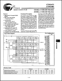 Click here to download CYM1481PF120C Datasheet