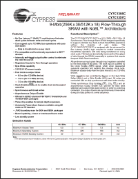 Click here to download CY7C1357C Datasheet