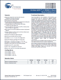 Click here to download CY7C1310BV18-200BZXC Datasheet