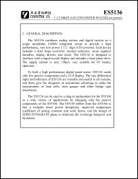 Click here to download ES5136Q Datasheet