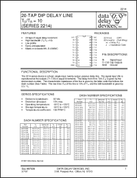 Click here to download 2214-400C Datasheet