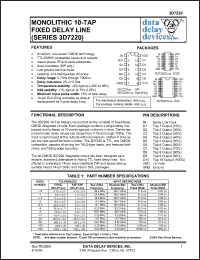 Click here to download 3D7220S-50 Datasheet