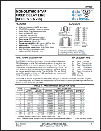 Click here to download 3D7225-10 Datasheet