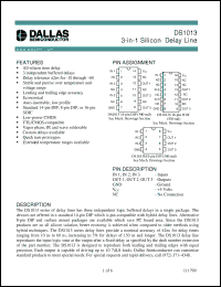 Click here to download DS1013-50 Datasheet