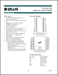 Click here to download DS1230YP-70 Datasheet