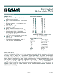 Click here to download DS1220AB-170IND Datasheet