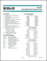 Click here to download DS1267E-010/TR Datasheet