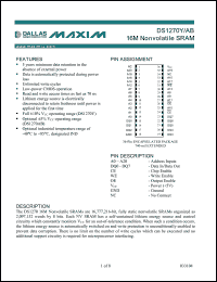 Click here to download DS1270Y-100IND Datasheet