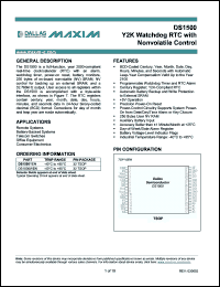 Click here to download DS1500 Datasheet