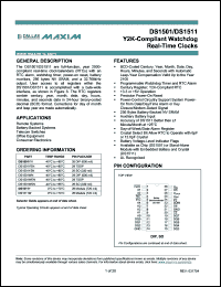 Click here to download DS1501WN Datasheet