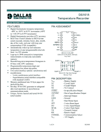 Click here to download DS1615X Datasheet