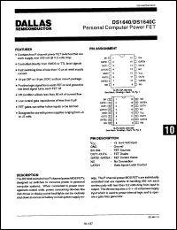 Click here to download DS1640N Datasheet