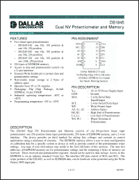 Click here to download DS1845E-050T Datasheet