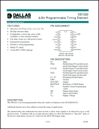 Click here to download DS1023S-025 Datasheet