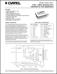 Click here to download ADS-BCCD1201 Datasheet