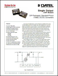 Click here to download UWP-5/500-D12 Datasheet