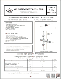 Click here to download 5KP110A Datasheet