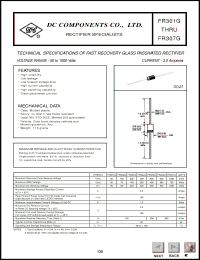 Click here to download FR307G Datasheet