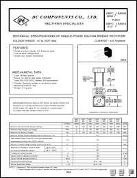 Click here to download KBPC601 Datasheet