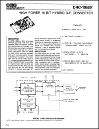 Click here to download DRC10520-104 Datasheet