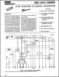 Click here to download SDC14417-101 Datasheet