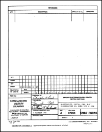 Click here to download 5962-8601601XX Datasheet