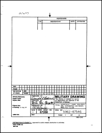 Click here to download 5962-8754601PX Datasheet