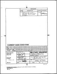 Click here to download 5962-87549012X Datasheet