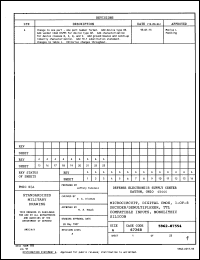 Click here to download 5962-87554012X Datasheet