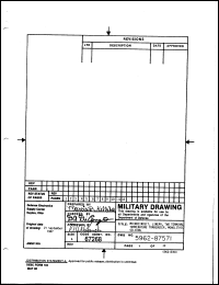 Click here to download 5962-8757101XX Datasheet